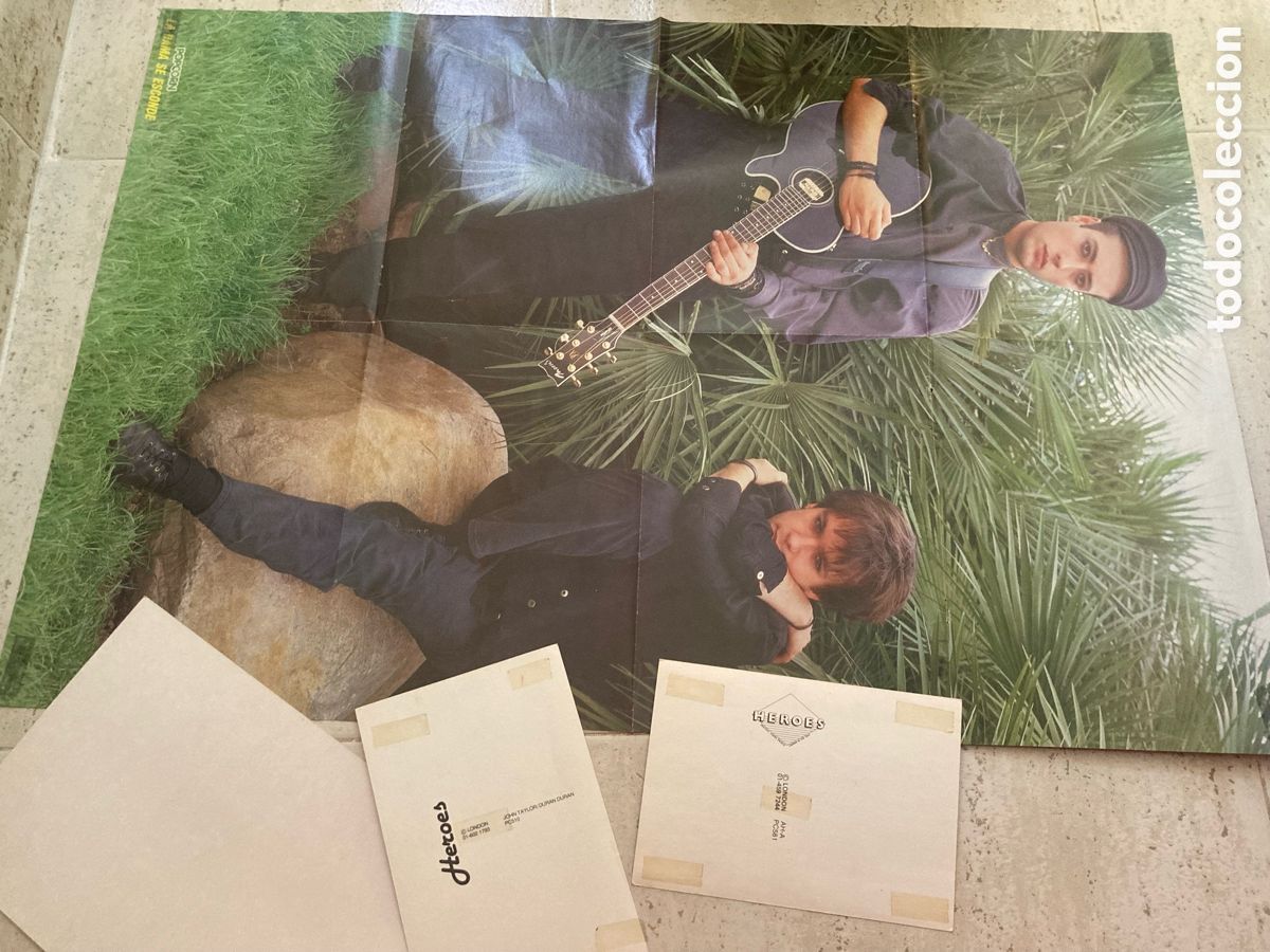 M&uacute;sica de colecci&oacute;n: A-HA Y DURAN DURAN POSTAL Y POSTER - Foto 4