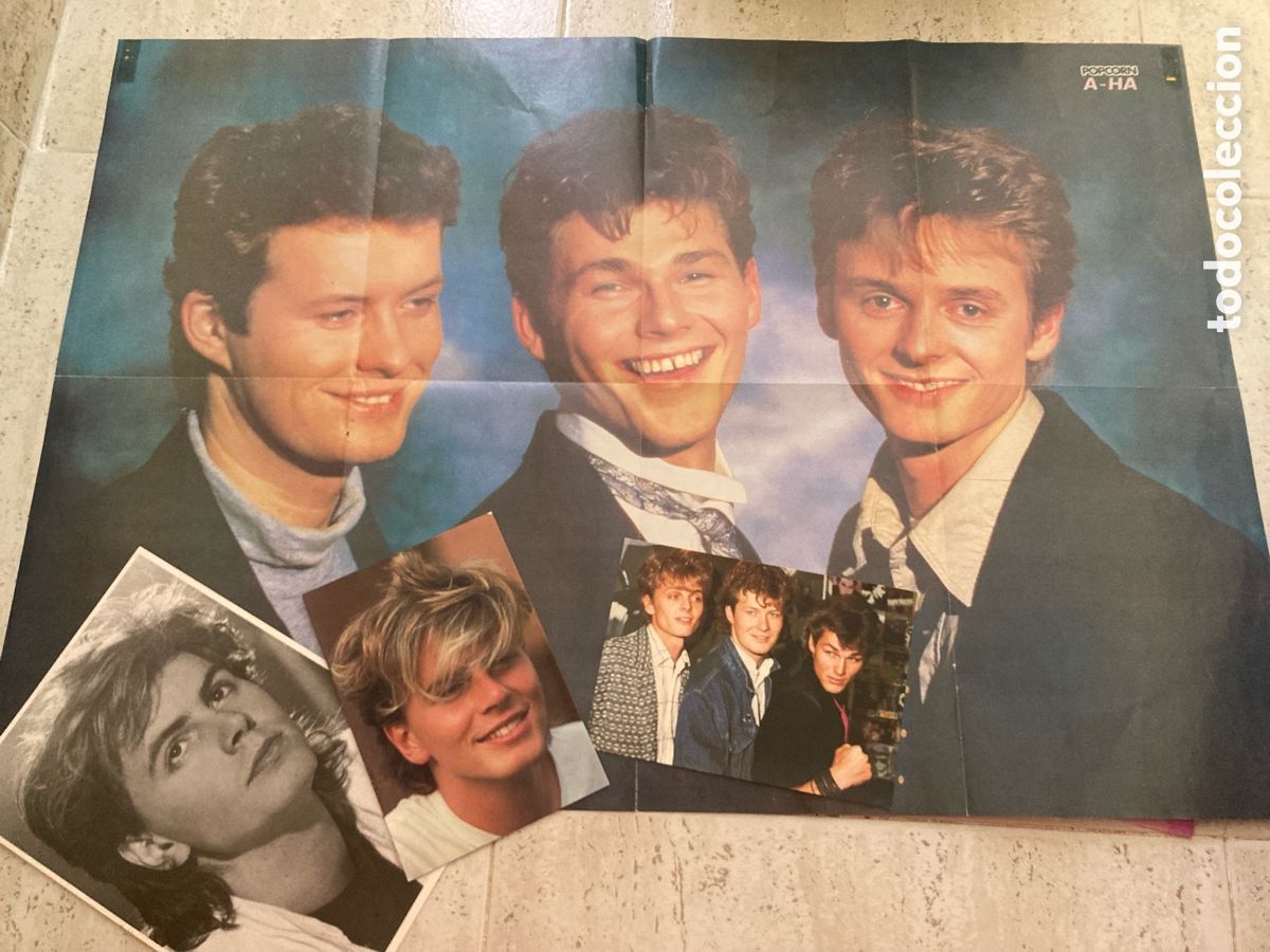 M&uacute;sica de colecci&oacute;n: A-HA Y DURAN DURAN POSTAL Y POSTER - Foto 1