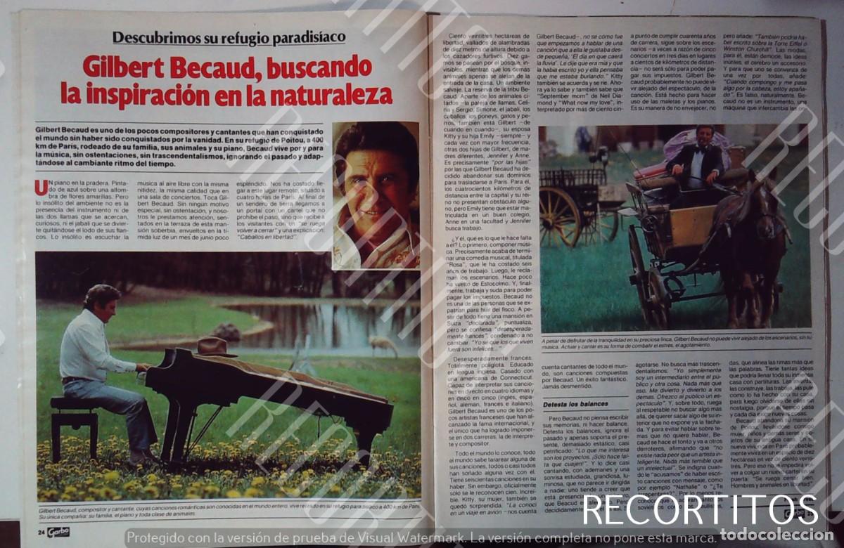 Musiksammlung: gilbert becaud cantante