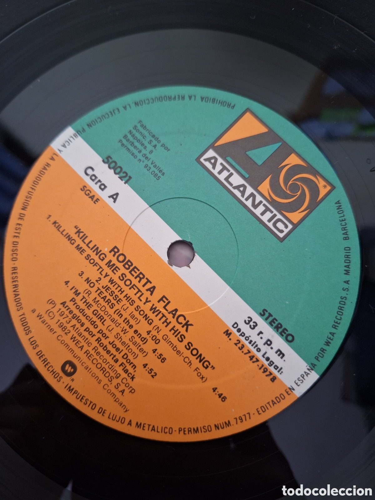 M&uacute;sica de colecci&oacute;n: Roberta Flack. Suavemente me mata con su cancion - Foto 3