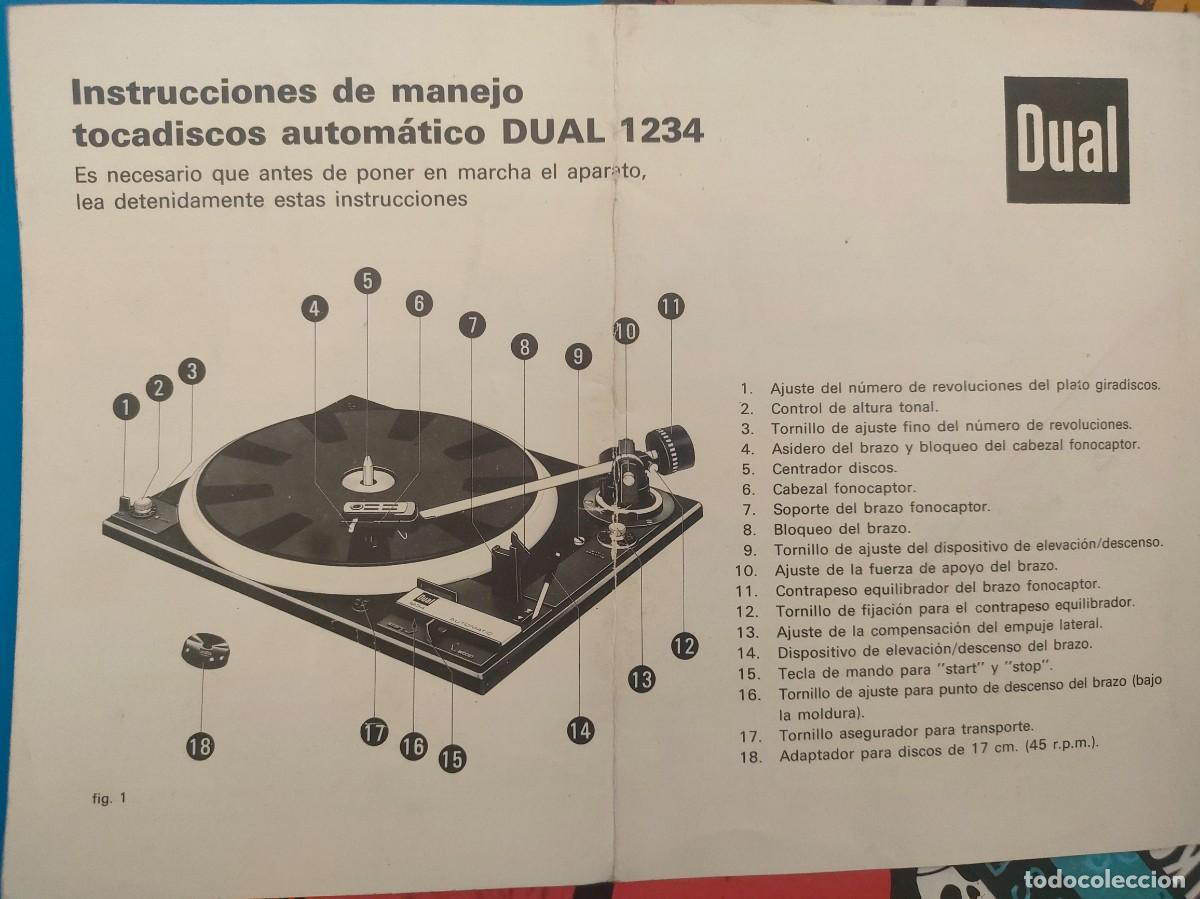 Musiksammlung: MANUAL DUAL 1234. 4 pg