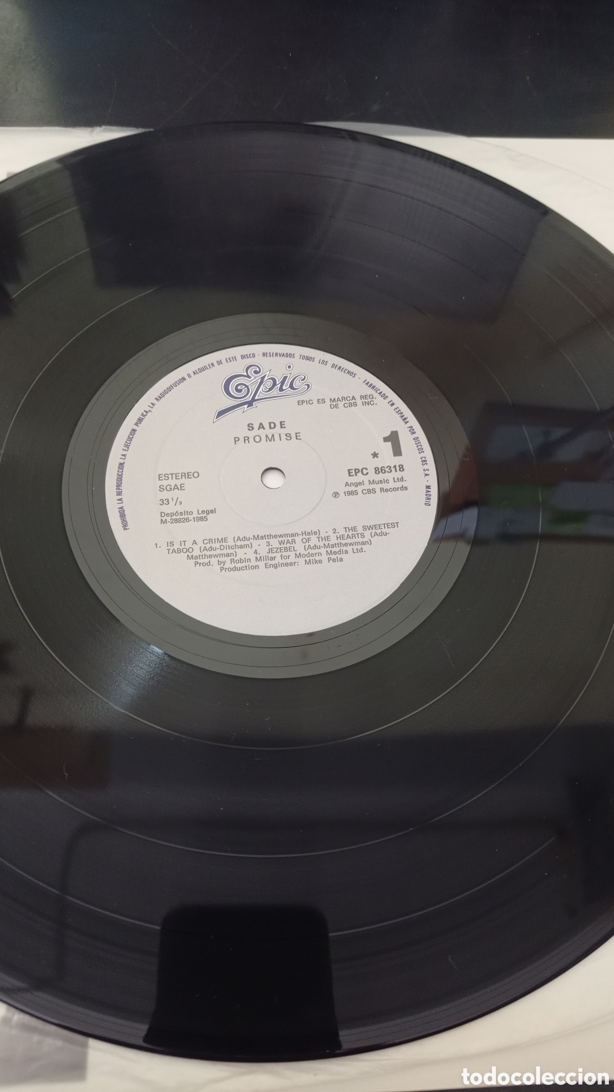 M&uacute;sica de colecci&oacute;n: SADE. PROMISE(( plastico original)) - Foto 4