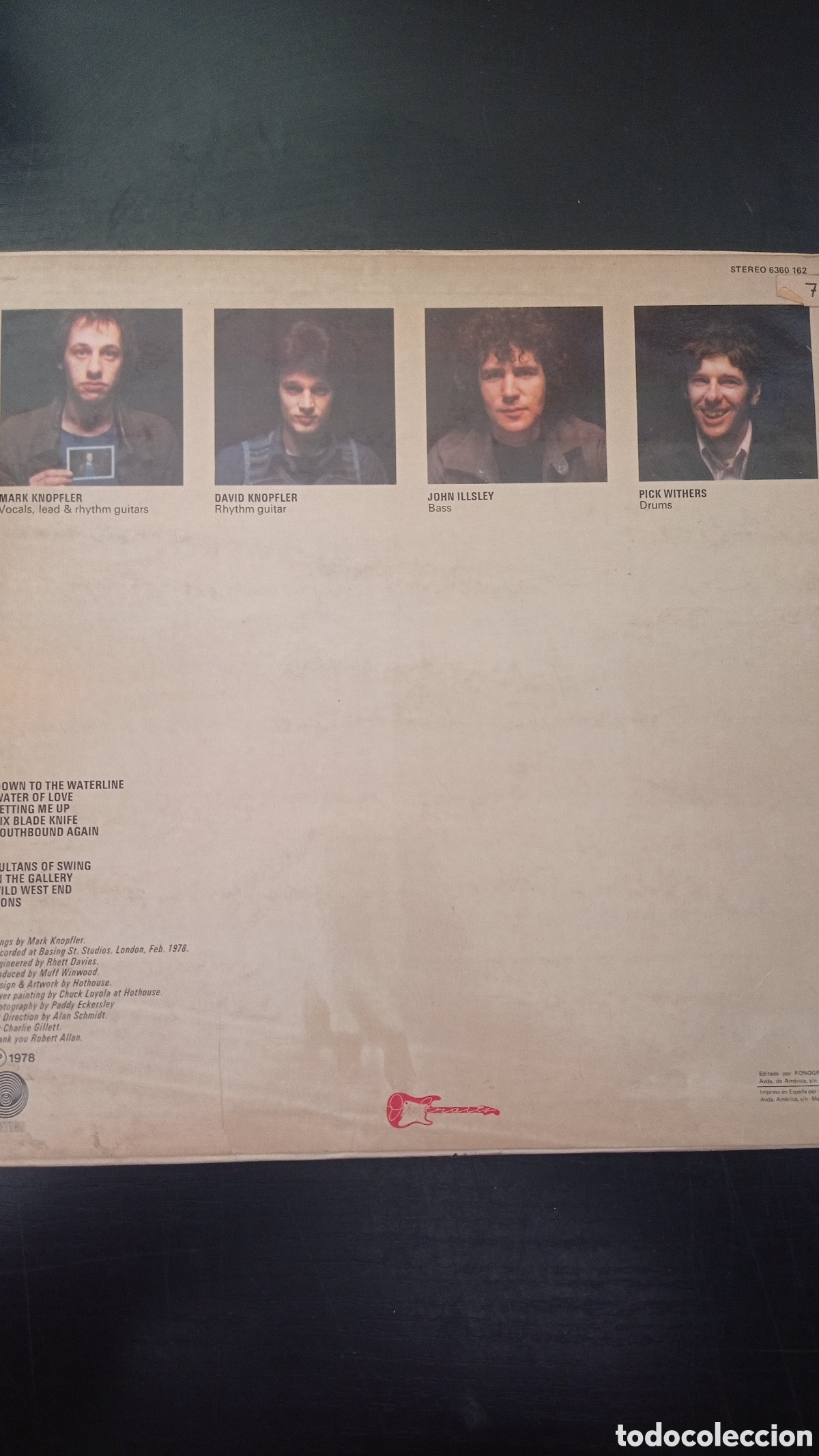 M&uacute;sica de colecci&oacute;n: Dire Straits.1978. vertigo - Foto 2