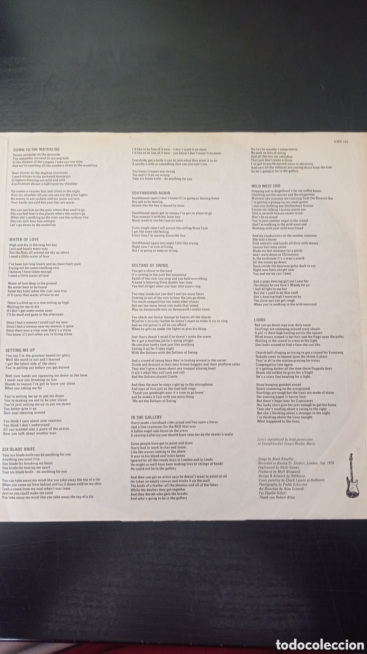 M&uacute;sica de colecci&oacute;n: Dire Straits.1978. vertigo - Foto 6