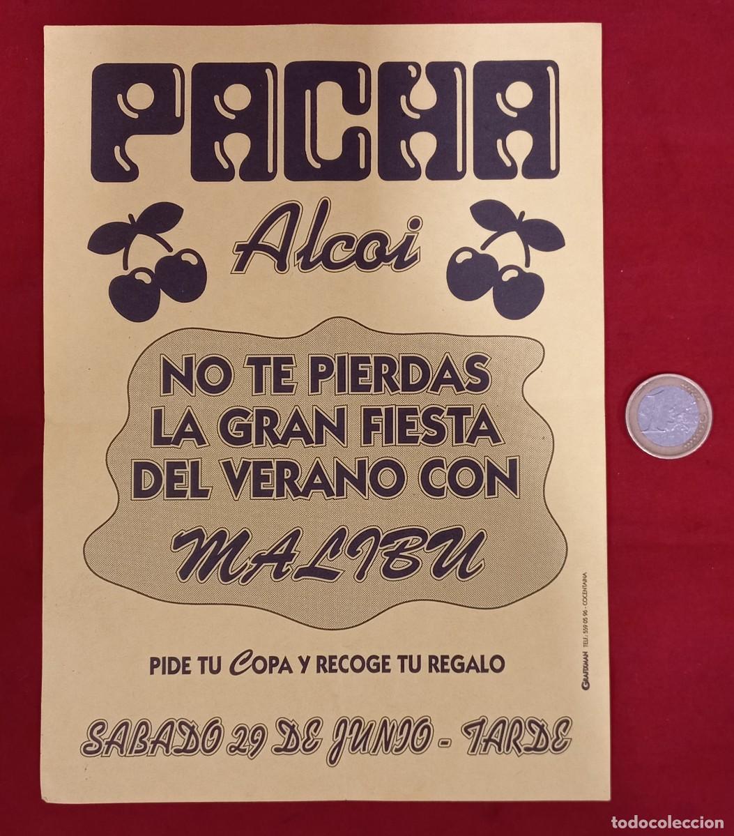 Musiksammlung: FLYERS DISCOTECA PACHA DE ALCOY - A&Ntilde;OS 80