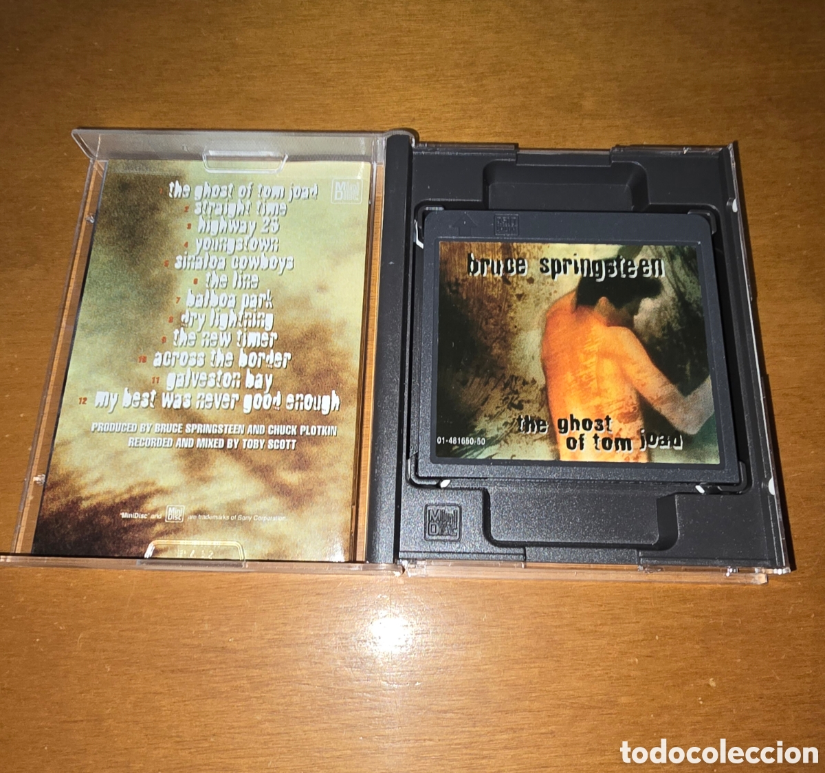 M&uacute;sica de colecci&oacute;n: Mini Disc Minidisc Bruce Springsteen The Ghost of Tom Joad - Foto 3