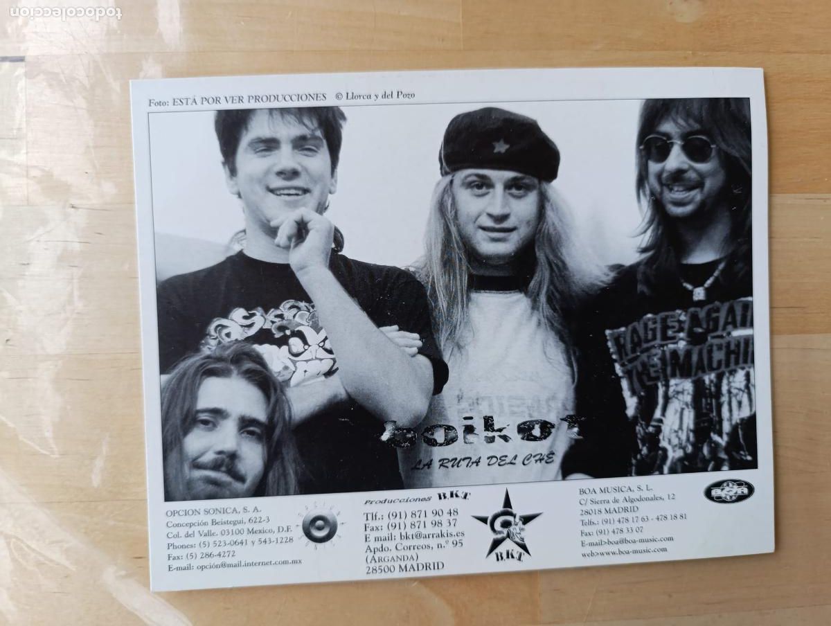 M&uacute;sica de colecci&oacute;n: BOIKOT LA RUTA DEL CHE - Foto 1