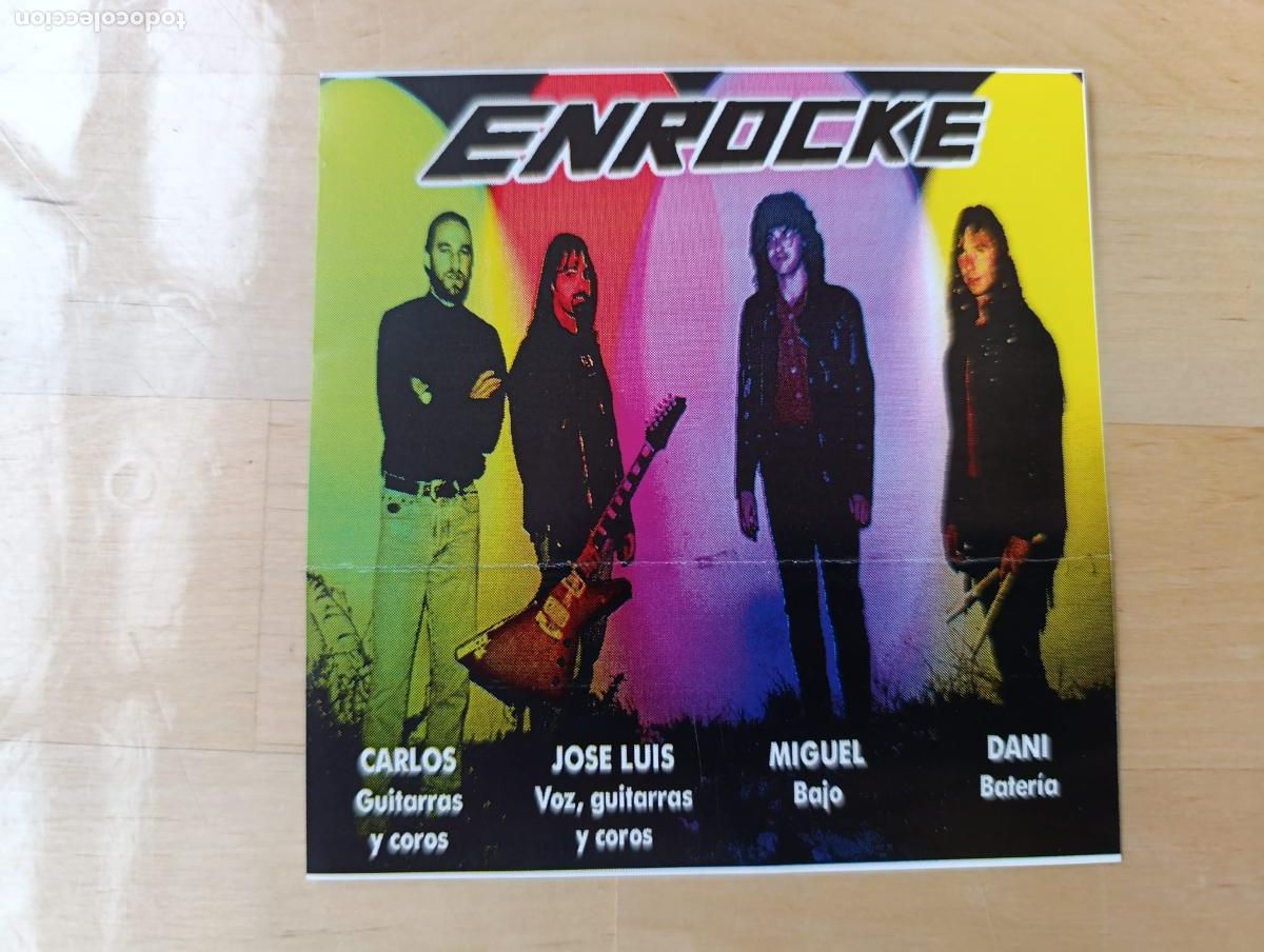 M&uacute;sica de colecci&oacute;n: CARATULA ENROCKE ORIGINAL. - Foto 1