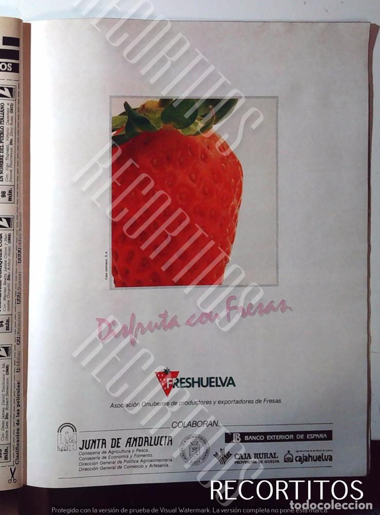 Musiksammlung: FRESAS DE HUELVA ANUNCIO PUBLICIDAD 1987