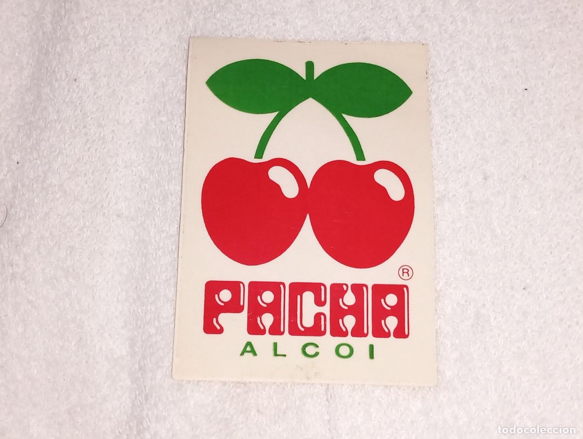 Musiksammlung: ANTIGUA PEGATINA DISCOTECA PACHA ALCOI ALCOY ALICANTE A&Ntilde;OS 80 - 90
