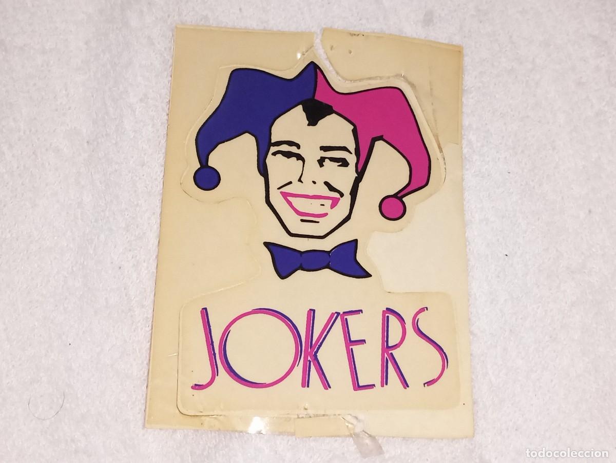 Musiksammlung: ANTIGUA PEGATINA DISCOTECA JOKERS ALICANTE A&Ntilde;OS 80 - 90