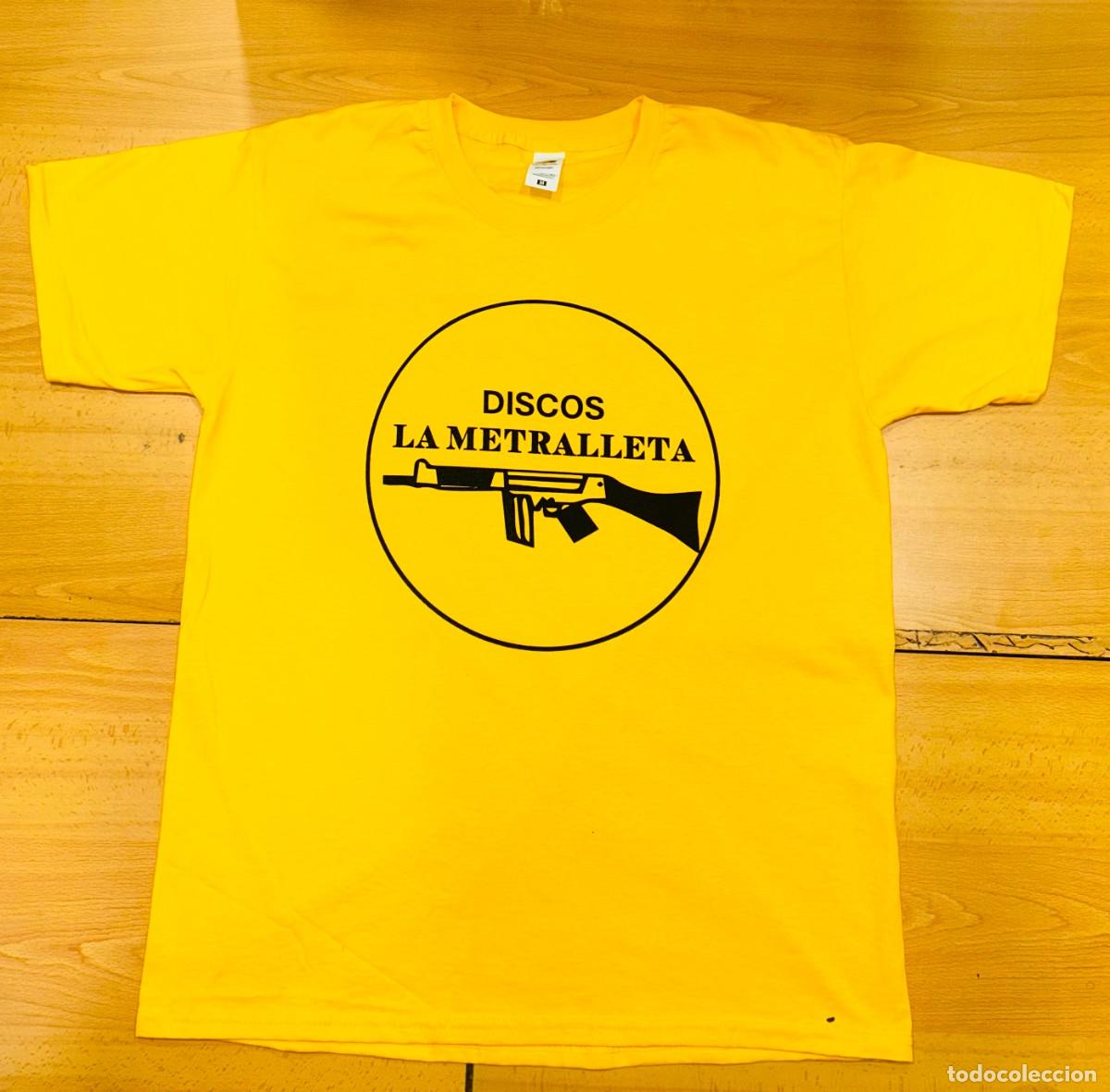 M&uacute;sica de colecci&oacute;n: CAMISETAS DE HOMBRE - DISCOS LA METRALLETA - FRUIT OF THE LOOM 100 % ALGODON TALLA - L