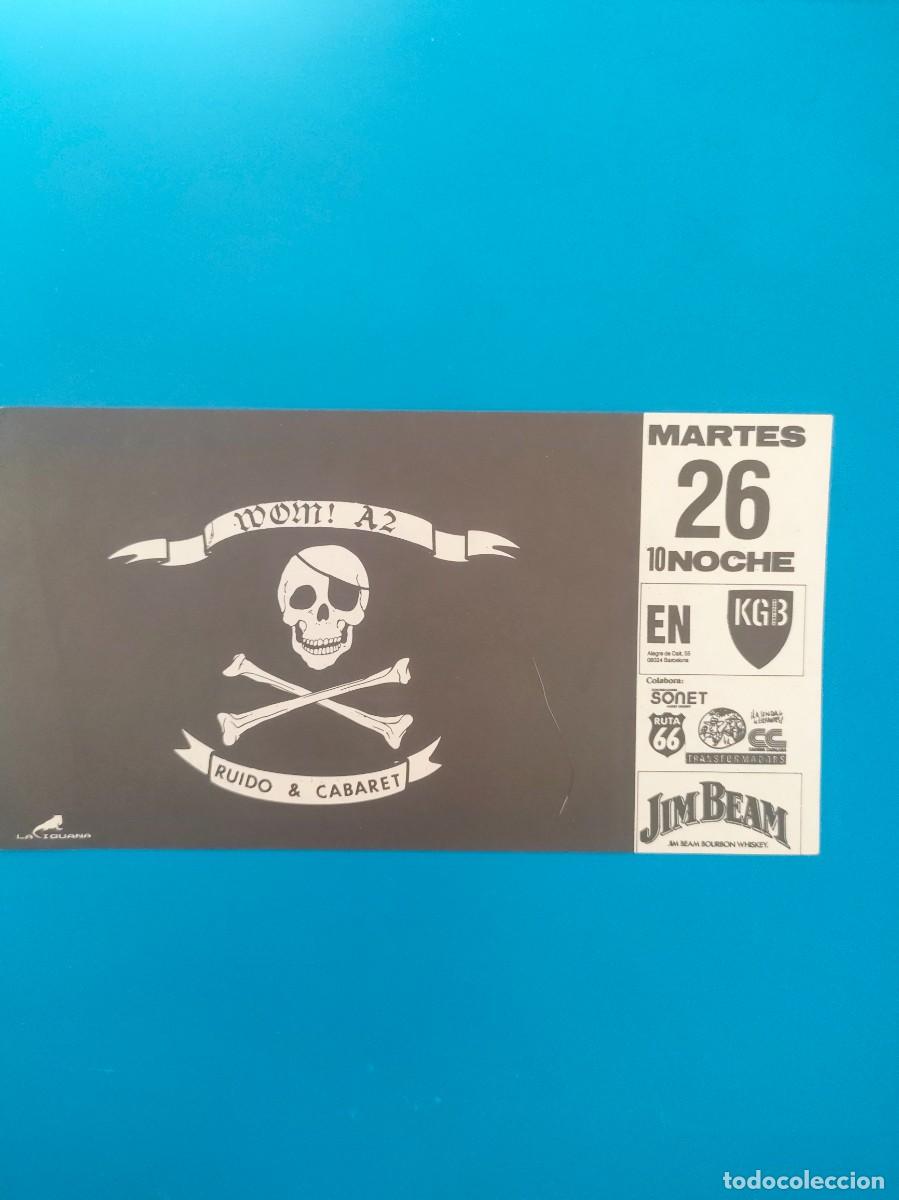 M&uacute;sica de colecci&oacute;n: FLYER concierto Wom! A2