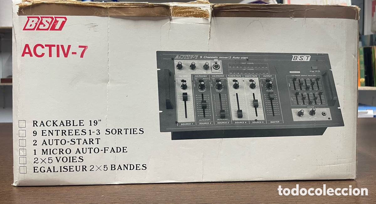 M&uacute;sica de colecci&oacute;n: Mezclador activo BST 7 - Foto 5