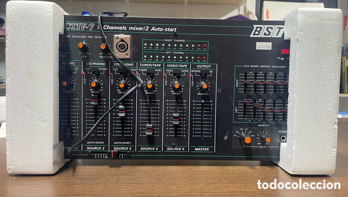 Musiksammlung: Mezclador activo BST 7
