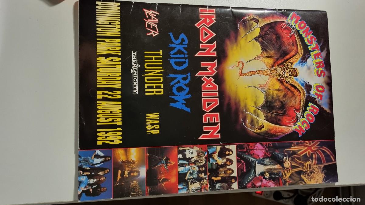 M&uacute;sica de colecci&oacute;n: Programme Book Monsters of Rock 1992 - Foto 1