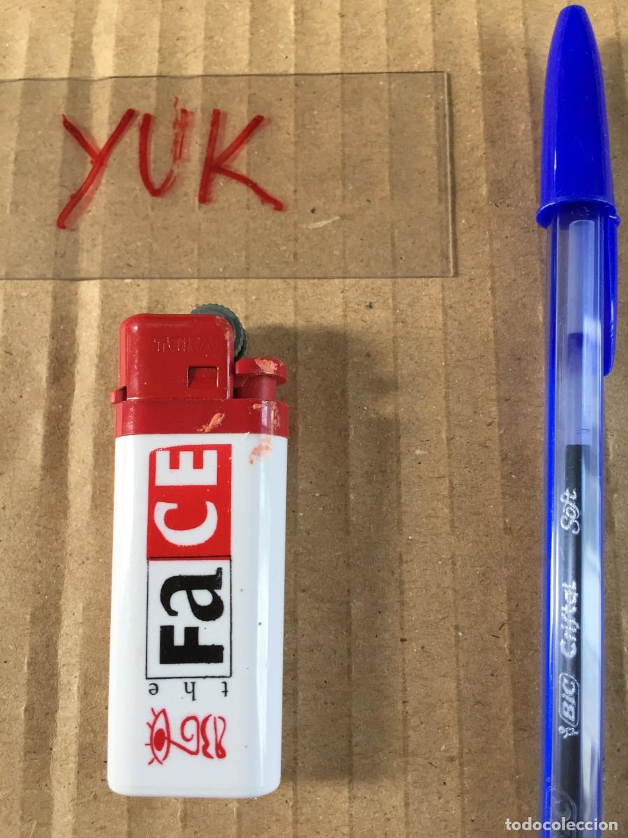 Musiksammlung: Mechero de la discoteca THE FACE ( PINEDO ) - RUTA DEL BAKALAO - VALENCIA