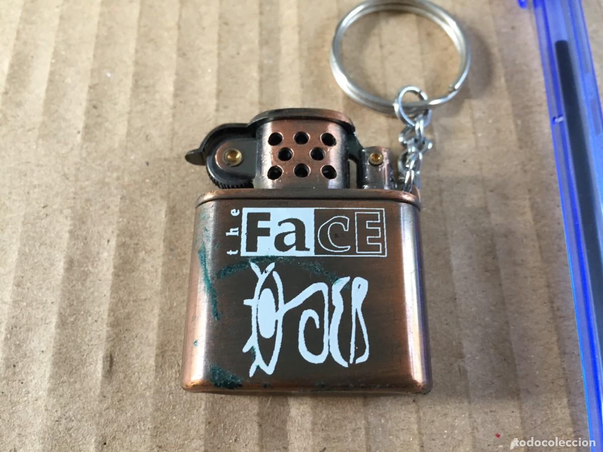 Musiksammlung: Llavero con mechero decorativo de la discoteca THE FACE ( PINEDO ) - RUTA DEL BAKALAO - VALENCIA