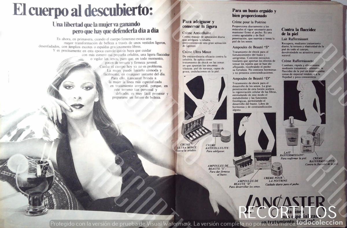 Collectible Music: LANCASTER ANUNCIO PUBLICIDAD
