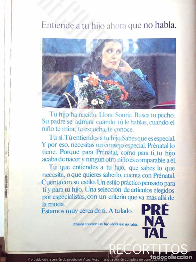 Collectible Music: PRENATAL ANUNCIO PUBLICIDAD