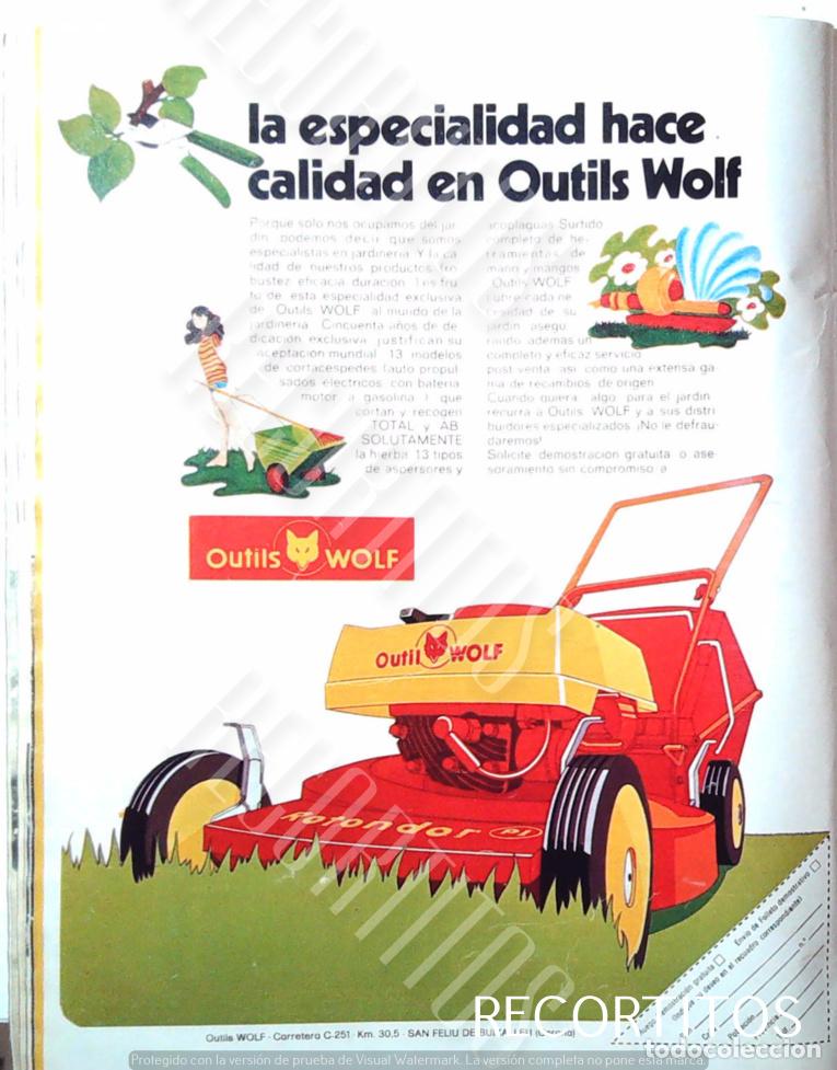 Collectible Music: OUTILS WOLF ANUNCIO PUBLICIDAD