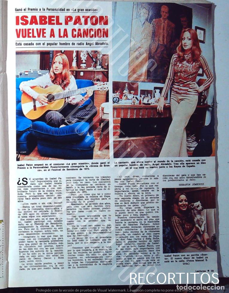 M&uacute;sica de colecci&oacute;n: ISABEL PATON CANTANTE - Foto 1