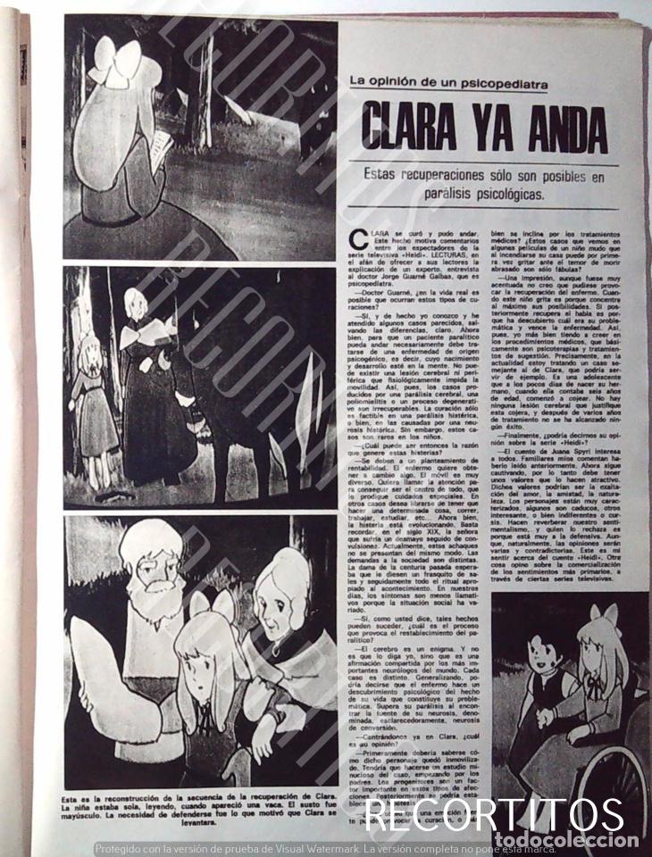 M&uacute;sica de colecci&oacute;n: HEIDI CLARA YA PUEDE CAMINAR - Foto 1
