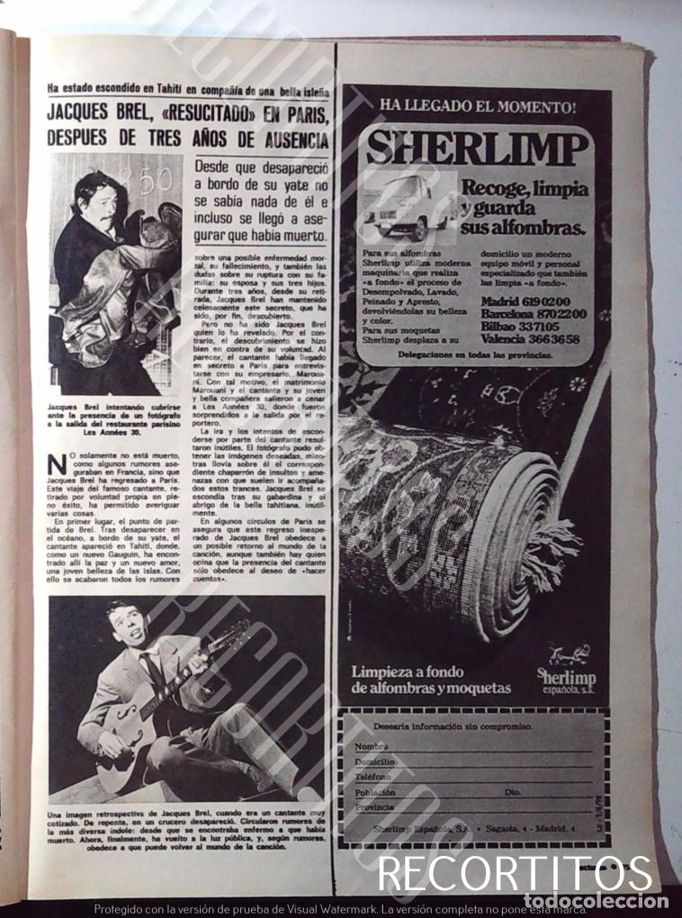 M&uacute;sica de colecci&oacute;n: JACQUES BREL SHERLIMP - Foto 1