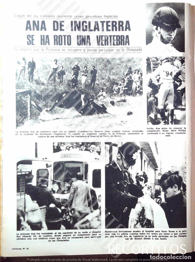 Collectible Music: ANA DE INGLATERRA SE ROMPE UNA VERTEBRA