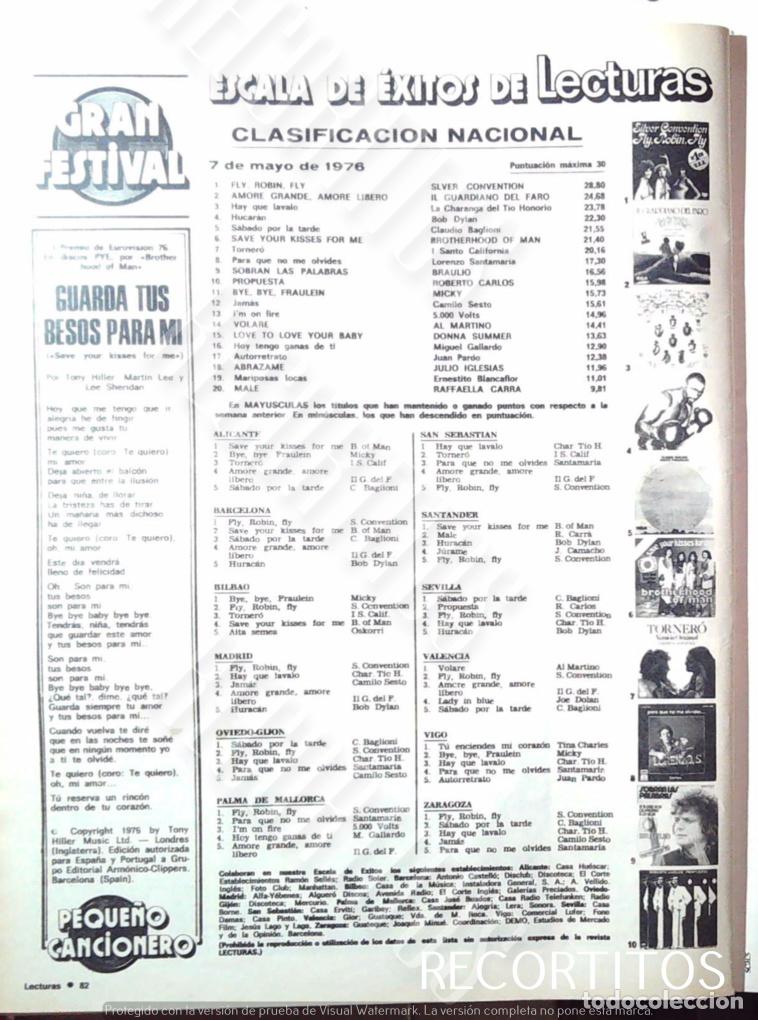 M&uacute;sica de colecci&oacute;n: ESACALA DE EXITOS SILVER CONVENTION - Foto 1