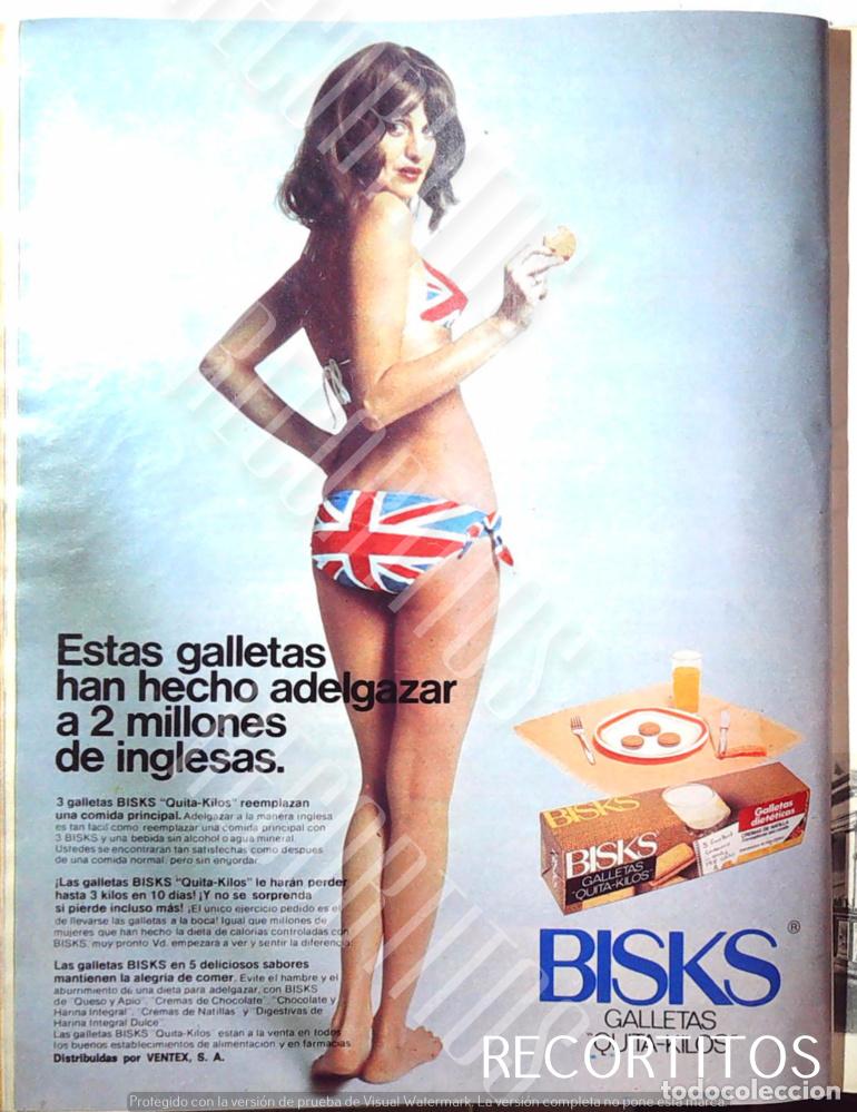 Collectible Music: BISKS GALLETAS DLENCERIA ROPA DE BA&Ntilde;O ANUNCIO PUBLICIDAD