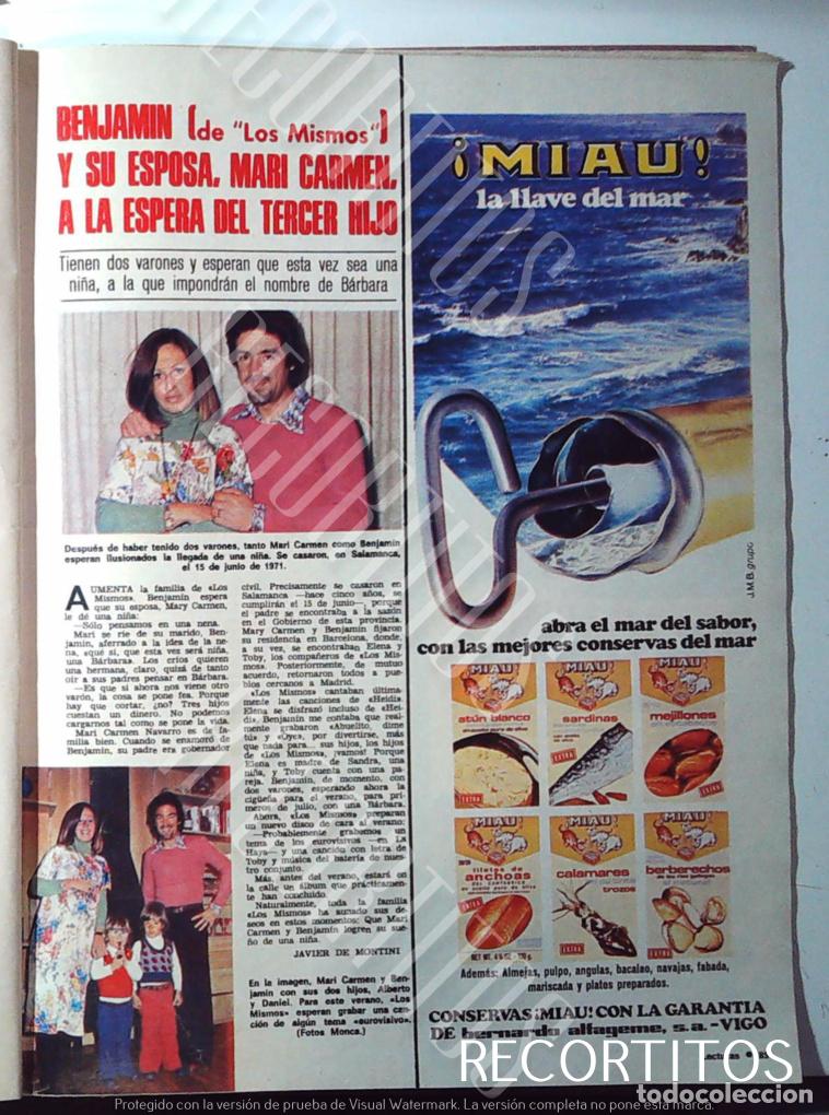 Collectible Music: BENJAMIN DE LOS MISMOS CONSERVAS MIAU