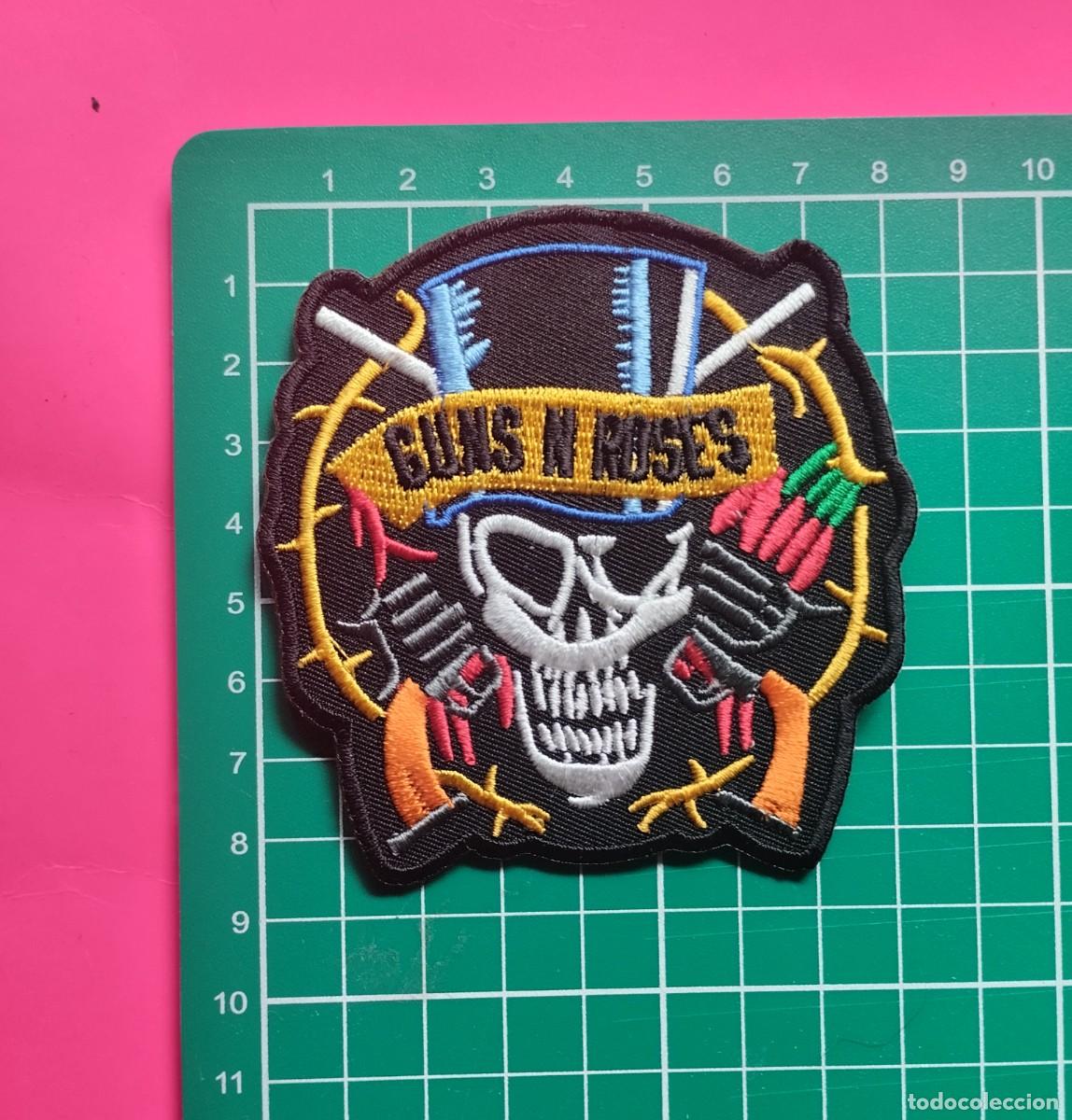 Musique de collection: PARCHE BORDADO - TERMO ADHESIVO - GRUPO ROCK - GUNS AND ROSES