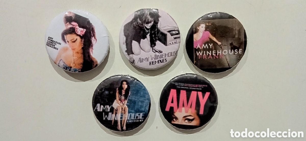 Collectible Music: Amy Winehouse LP discos portadas chapas