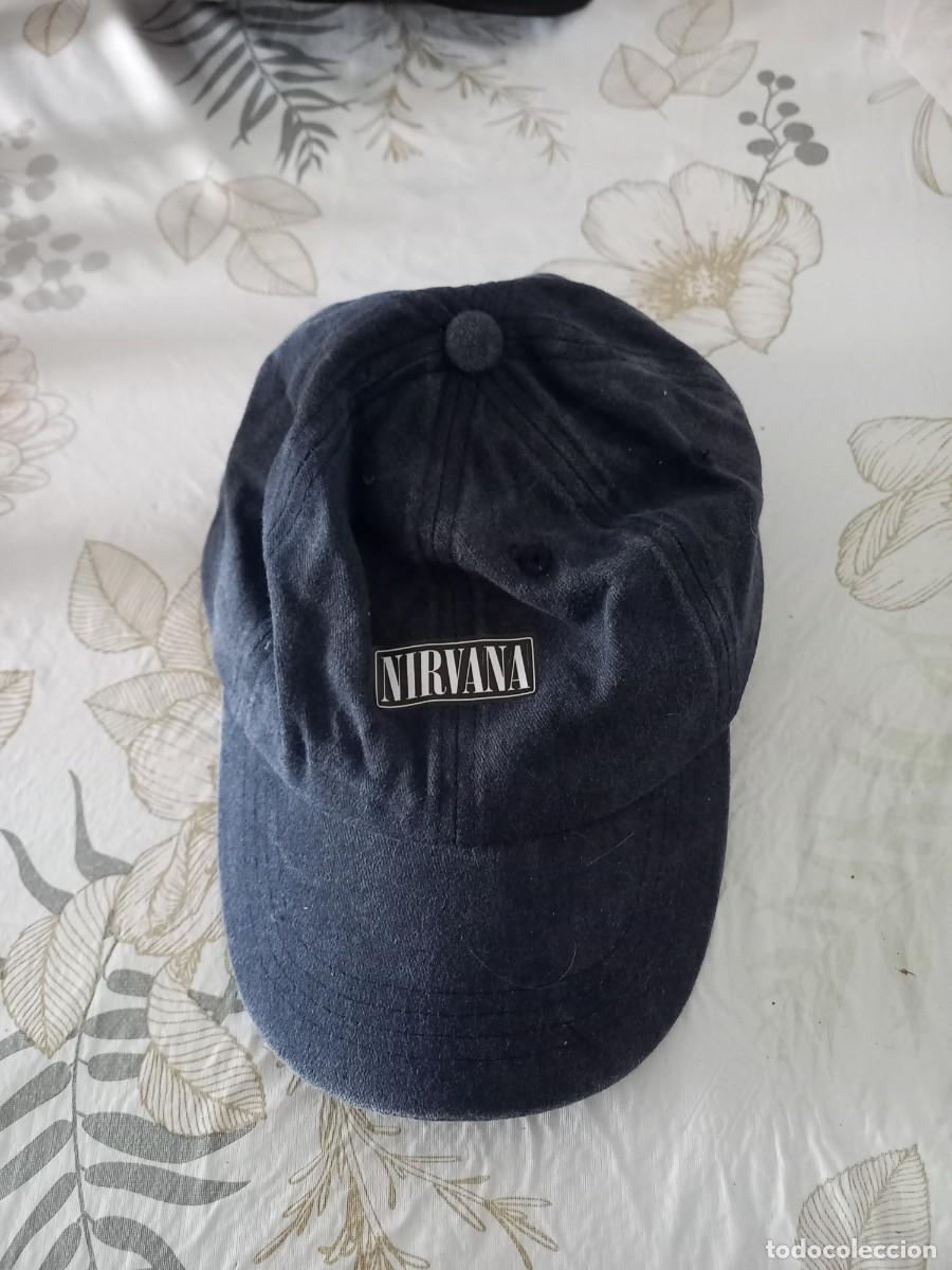 M&uacute;sica de colecci&oacute;n: GORRA NIRVANA NUEVA GRIS AZULADO - Foto 1