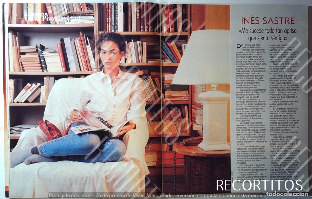 Musica di collezione: ines sastre top model