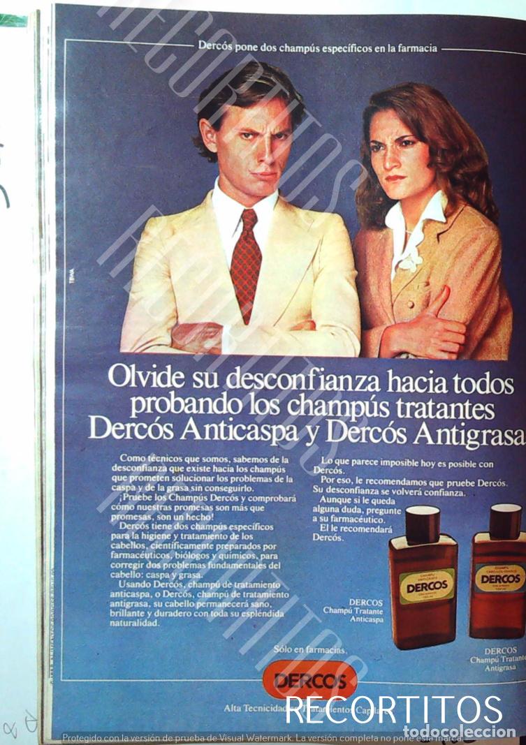 M&uacute;sica de colecci&oacute;n: DERCOS ANTICASPA ANTIGRASA ANUNCIO PUBLICIDAD - Foto 1