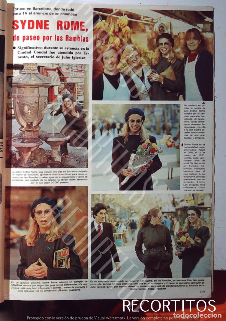 M&uacute;sica de colecci&oacute;n: SYDNE ROME EN LAS RAMBLAS DE BARCELONA - Foto 1