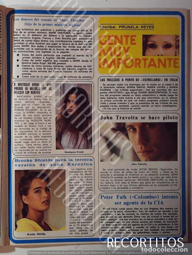 Musica di collezione: NASTASSIA KINSKI ANASTASIA NATSAJA BROOKE SHIELDS JOHN TRAVOLTA