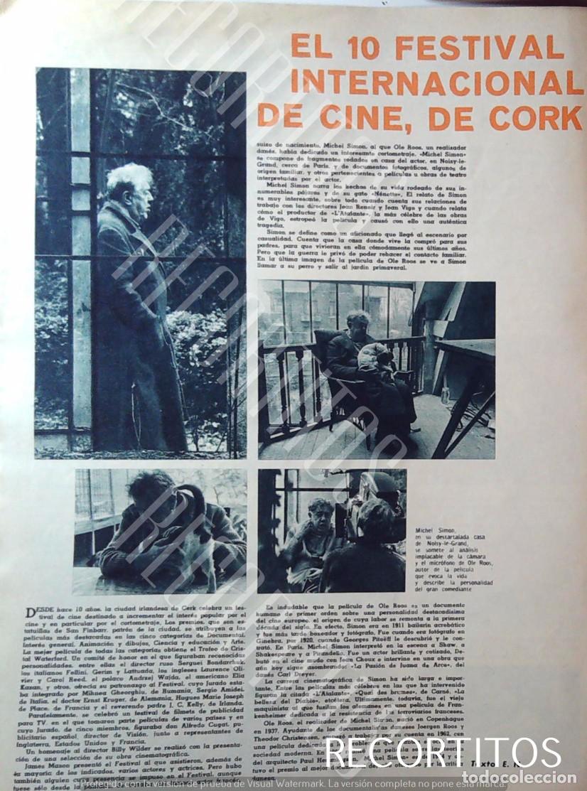 M&uacute;sica de colecci&oacute;n: MICHEL SIMON CINE CORK - Foto 1