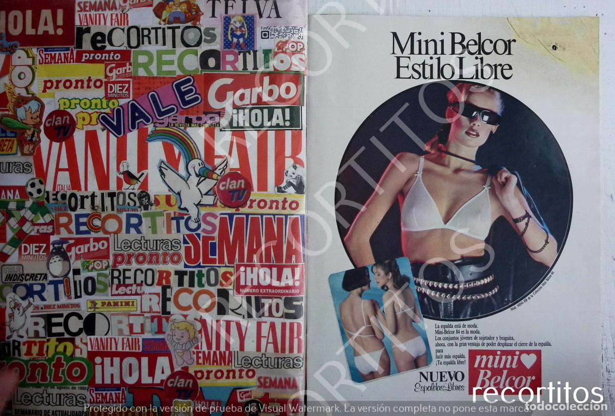 M&uacute;sica de colecci&oacute;n: mini belcor lenceria anuncio publicidad - Foto 1