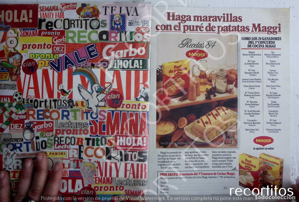 Musiksammlung: MAGGI PURE DE PATATAS anuncio publicidad