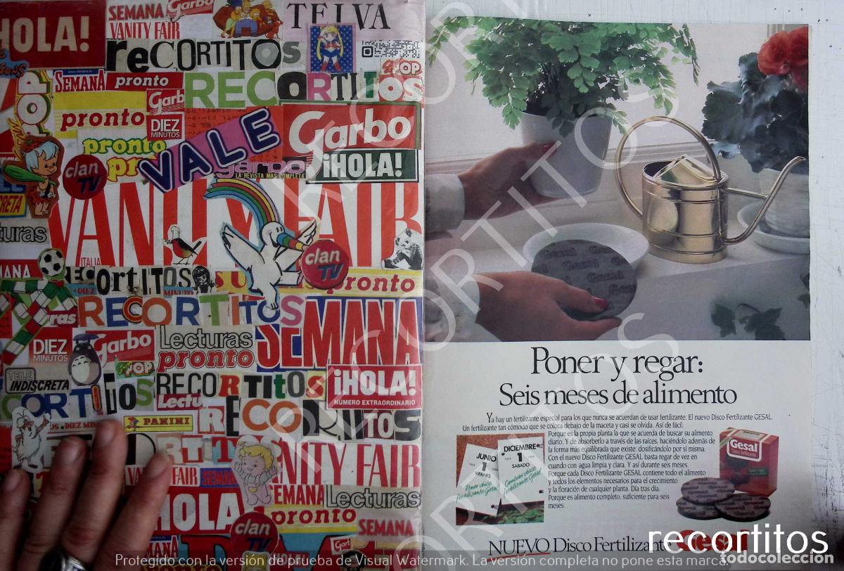 Musique de collection: gesal disco fertilizante ANUNCIO PUBLICIDAD