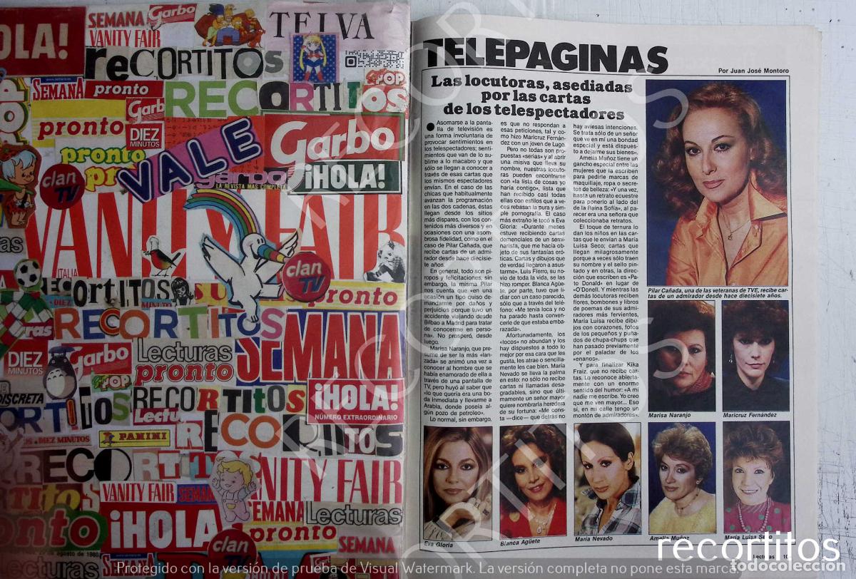 Musica di collezione: PILAR CA&Ntilde;ADA MARISA NARANJO MARICRUZ FERNANDEZ MARIA LUISA SECO AMELIA MU&Ntilde;OZ MARIA NEVADO EVA GLORIA