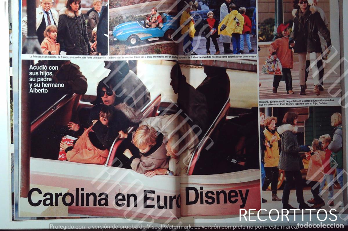Collectible Music: carolina de monaco EURODISNEY