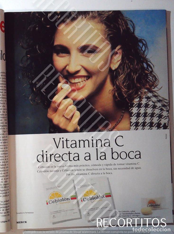 Collectible Music: VITAMINA C ANUNCIO PUBLICIDAD