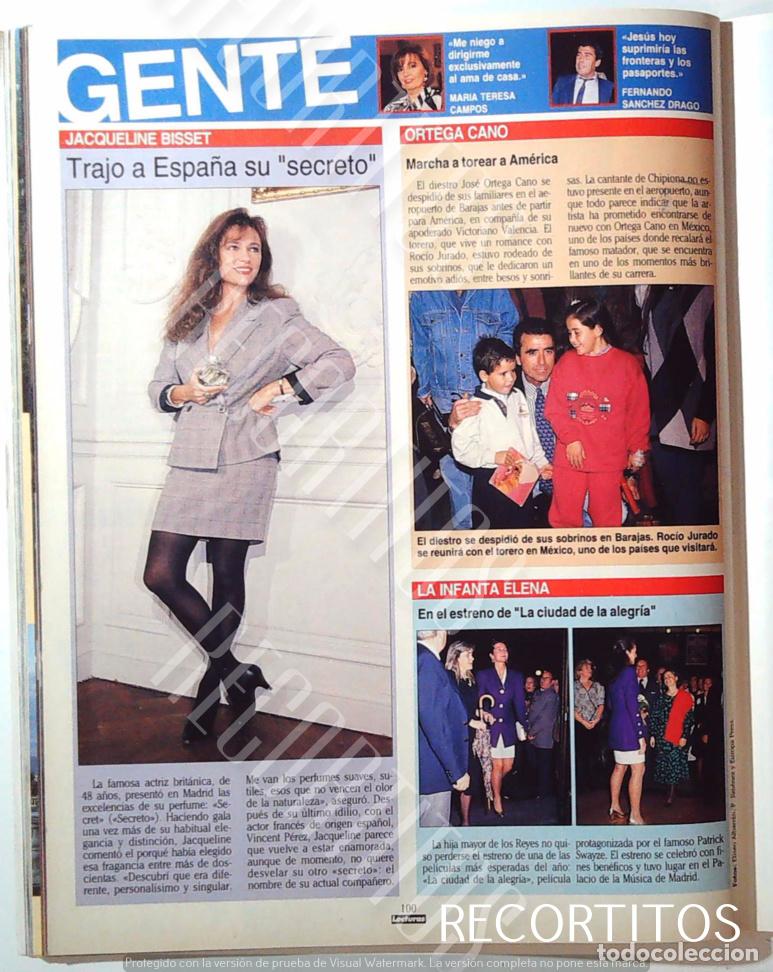 Collectible Music: JACQUELINE BISSET JOSE ORTEGA CANO MARIA TERESA CAMPOS FERNANDO SANCHEZ DRAGO INFANTA ELENA