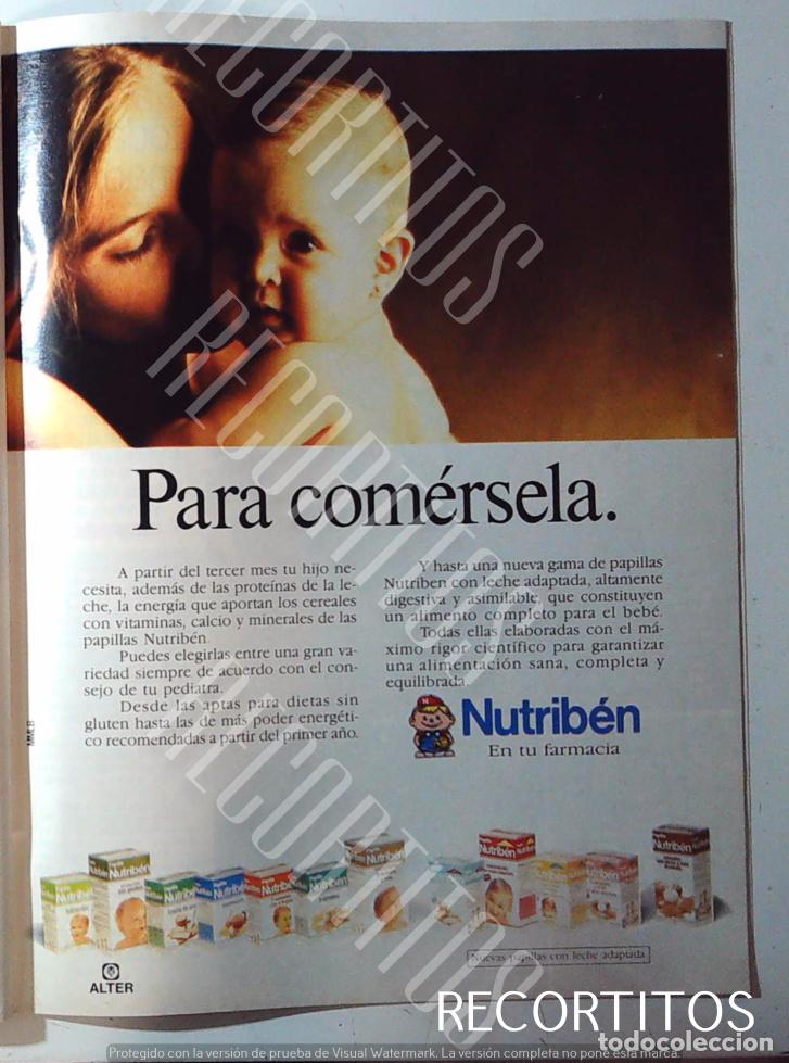 M&uacute;sica de colecci&oacute;n: nutriben ANUNCIO PUBLICIDAD - Foto 1