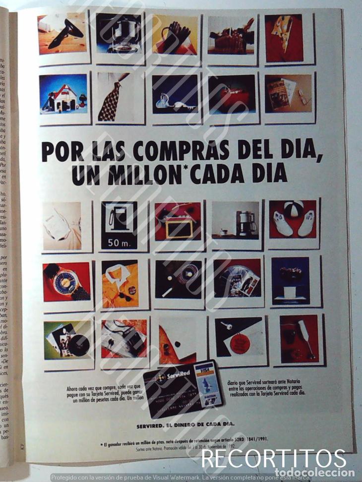 Collectible Music: servired tarjeta visa anuncio publicidad