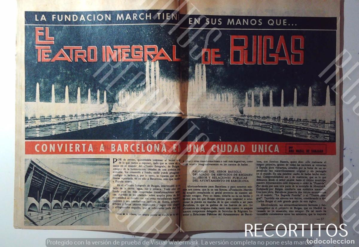 M&uacute;sica de colecci&oacute;n: BARCELONA TEATRO INTEGRAL DE BUIGAS - Foto 1